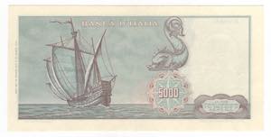 Repubblica - 5.000 Lire 20/01/1970 - Colombo ... 