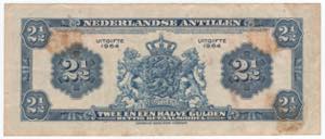 Banconota Antille Olandesi - 2 1/2 Gulden ... 