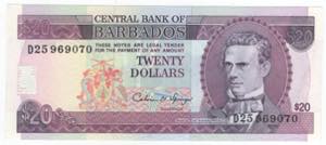 Banconota Barbados - 20 ... 