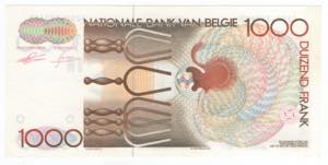 Banconota Belgio - 1.000 Francs Gretry - ... 