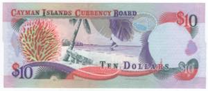 Banconota Isole Cayman - 10 dollari 1996 - ... 