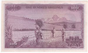 Banconota Kenia - 100 shillings 1971 - P#10b 