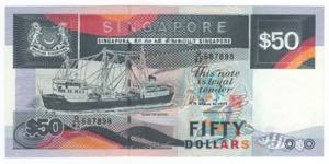 Banconota Singapore - 50 ... 