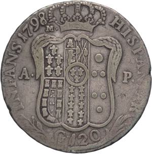 Napoli - 1 Piastra 1798 - Ferdinando IV ... 