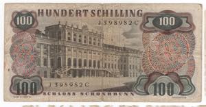 100 Shilling 1960 Johann ... 