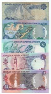 Bermuda Monetary Authority - lotto di 5 ... 