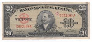 Cuba - 20 pesos 1949 - ... 