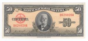 Cuba - 50 Pesos 1958 - ... 