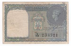 India - 1 Rupia 1940 - ... 