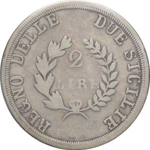 Regno delle due Sicile - 2 lire 1813 - ... 