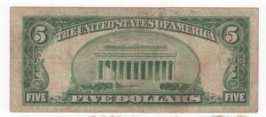 Stati Uniti dAmerica - 5 Dollari 1950 - B - ... 