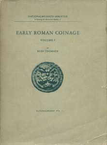 THOMSEN  R. - Early roman coinge. Volume I. ... 
