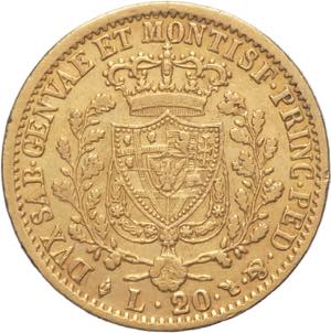 Regno di Sardegna - 20 lire 1828 - Carlo ... 