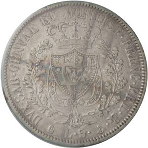 Regno di Sardegna - 5 lire 1830 - Carlo ... 
