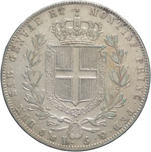 5 lire 1847 Carlo Alberto (1831 - 1849) - ... 