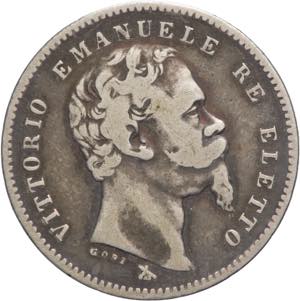 1 Lira 1860 - Vittorio ... 