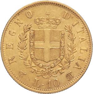 10 lire 1863 - Vittorio Emanuele II (1861 - ... 