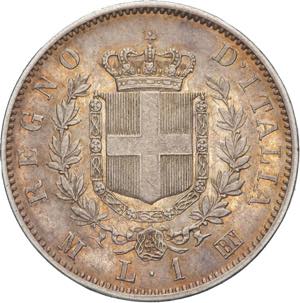 1 Lira 1863 - Vittorio Emanuele II (1861 - ... 