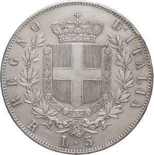 5 lire 1876 - Vittorio Emanuele II (1861 - ... 
