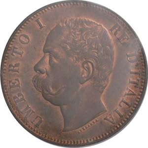 10 Centesimi 1893 - ... 
