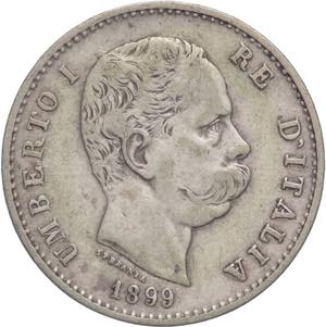 1 Lira 1899 - Umberto I ... 