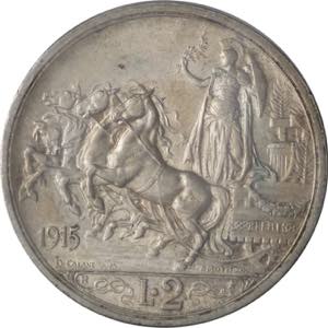 2 lire 1915 - Vittorio Emanuele III (1900 - ... 