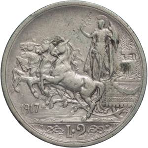 2 lire 1917 - Vittorio Emanuele III (1900 - ... 