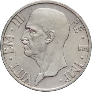 5 lire 1937 - Vittorio ... 