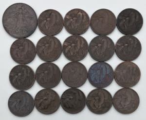 Lotto di 20 monete da 10 centesimi 1911-1937 ... 