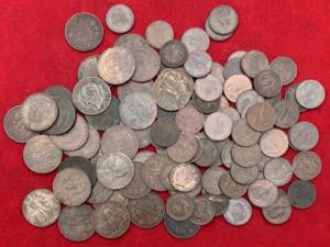 Regno dItalia - lotto di 104 monete da 1 e ... 