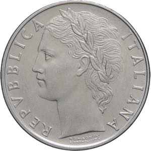100 lire 1969 - Minerva ... 