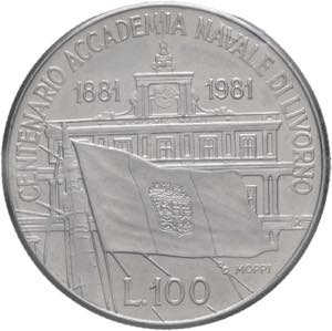 Repubblica Italiana - 100 Lire 1981 - 100° ... 