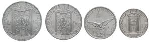 serie di 4 valori 1950 - Pio XII (1939 - ... 
