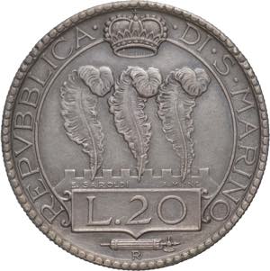 20 lire 1938 - ... 