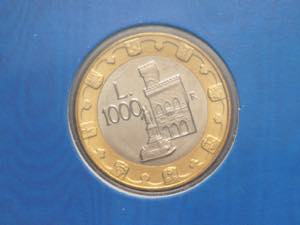 1000 lire 1997 - Millenario della ... 