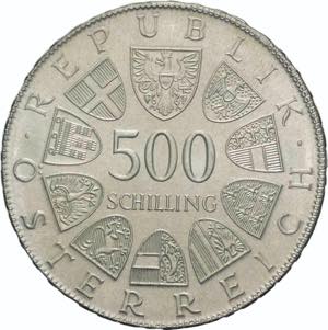 Austria - 500 scellini ... 