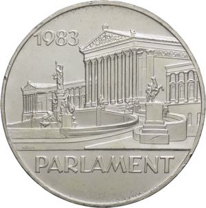 Austria - 500 scellini 1983 - Parlamento - ... 
