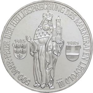 Austria - 500 scellini 1985 - 500° ... 