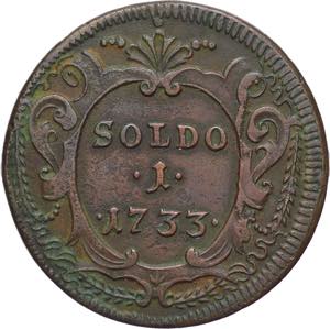 Gorizia - 1 Soldo 1733 - Carlo VI (1733 ... 