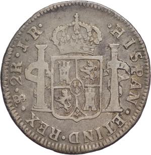 Bolivia - 2 reales 1774 - Carlo III (1759 - ... 