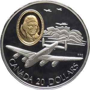 Canada - Moneta da 20 Dollari 1990 - Avro ... 