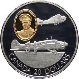 Canada - Moneta da 20 Dollari 1990 - Anson & ... 