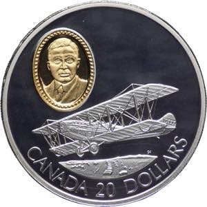 Canada - Moneta da 20 Dollari 1992 - Curtiss ... 
