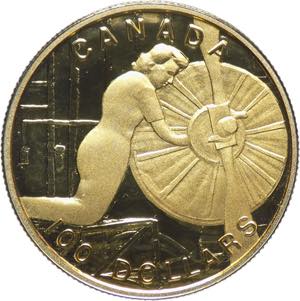 Canada - Moneta da 100 Dollari 1994 - World ... 