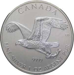 5 Dollari 2014 - Canada - Regina Elisabetta ... 