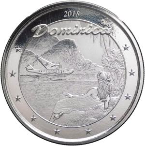 2 Dollari 2018 - Caraibi Orientali, Dominica ... 