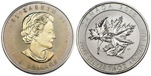 Canada - 8 Dollari 2015 - 1,5 OZ Ag. 999 