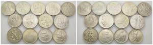 Cecoslovacchia - Lotto di 13 monete di ... 