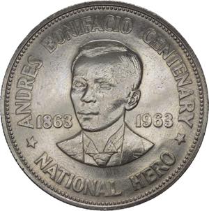 Filippine - repubblica (dal 1946) - 1 peso ... 