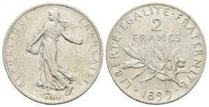 Francia - 2 Franchi 1899 - Terza Repubblica ... 